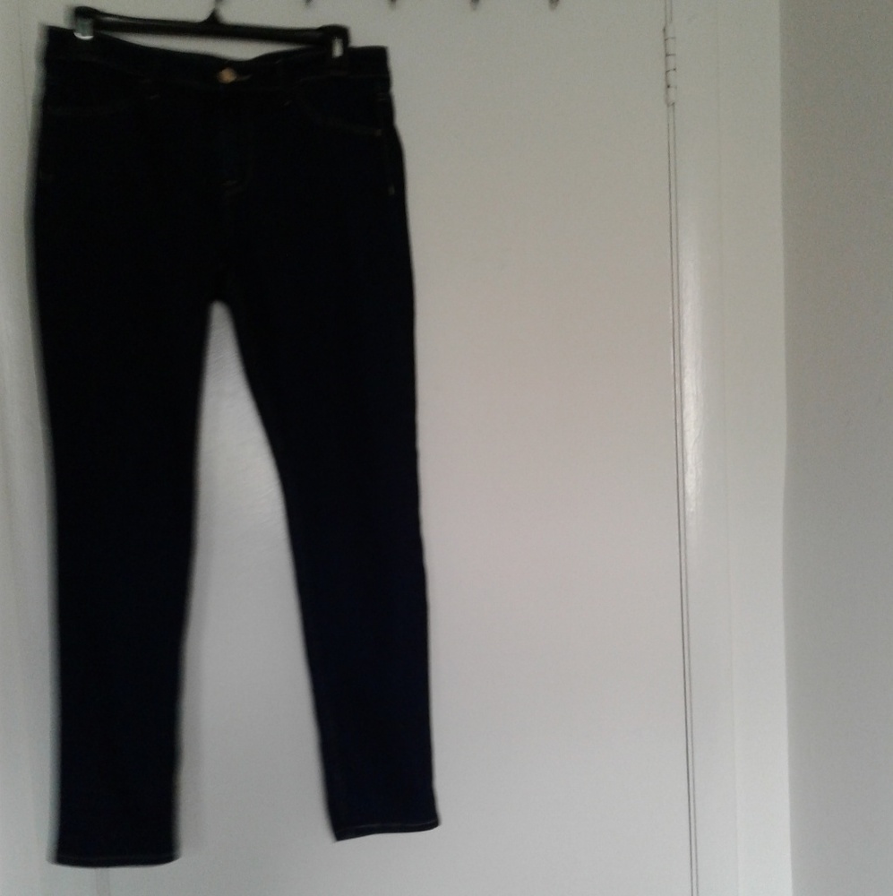 H&M Skinny Ankle Ladies Blue Jeans